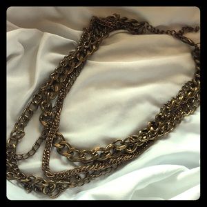 Bronze Chain Necklace